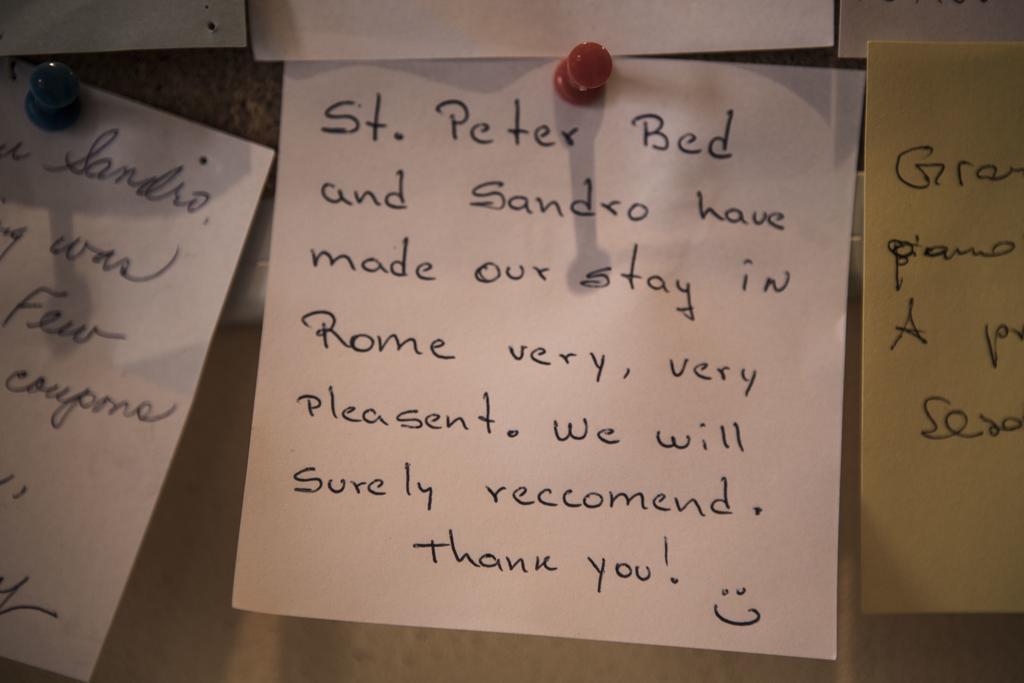 St Peter Bed In Rome Roma Exterior foto
